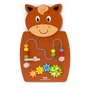 Деревянная игрушка Viga Toys Wall Toy Wire Beads &amp; Gears