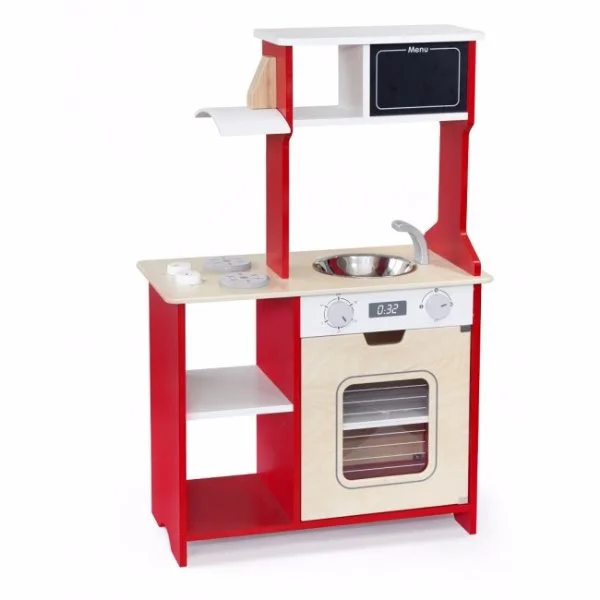 Bucatarie din lemn Viga Toys 4-side Kitchen foto
