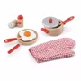 Деревянный набор для приготовления пищи Viga Toys Cooking Tool Set Red foto