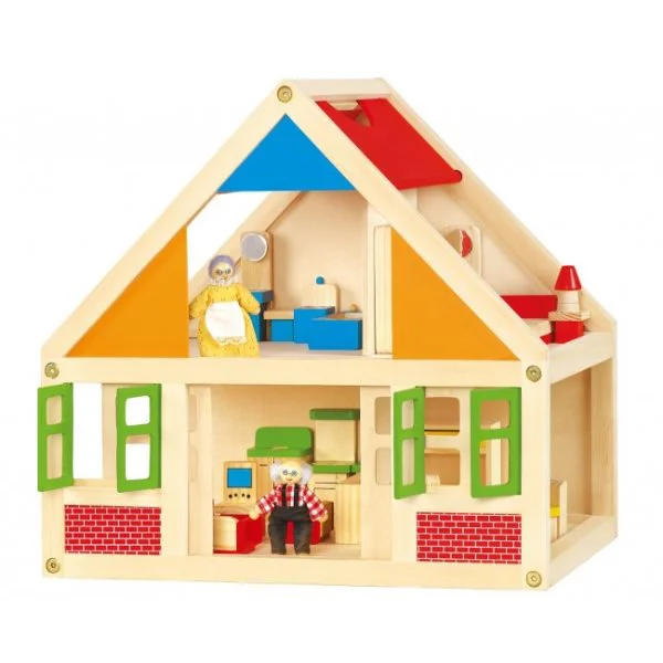 image for Set de joc din lemn Viga Toys Dollhouse foto