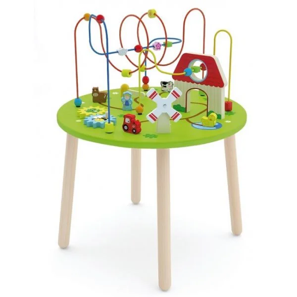 Деревянный стол Viga Toys Rollercoaster Table foto