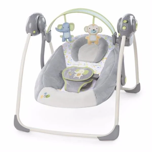 Музыкально-электронные качели Bright Starts Ingenuity Buzzy Bloom