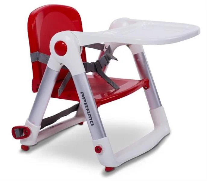 Booster pentru masa pliabil Apramo Flippa Dining Booster Red foto