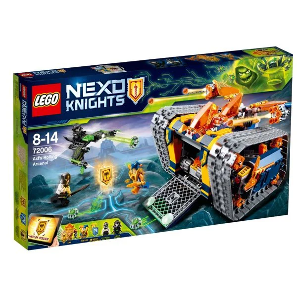 LEGO Nexo Knights - Axl's Rolling Arsenal foto