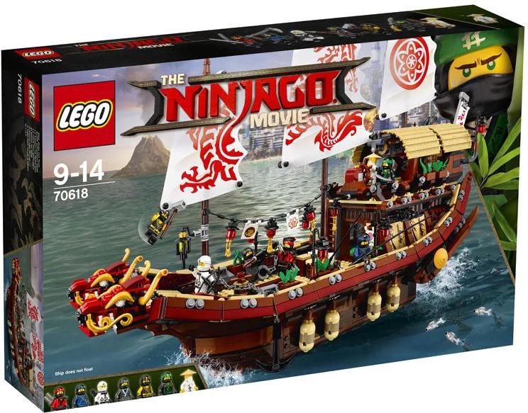 image for LEGO Ninjago - Летающий корабль Мастера Ву foto