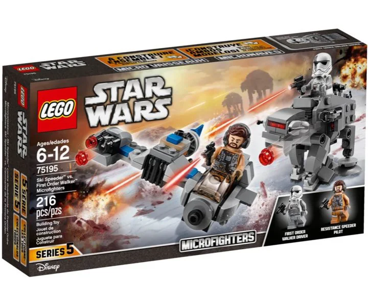 image for LEGO Star Wars - Бой пехотинцев Первого Ордена против спидера на лыжах foto
