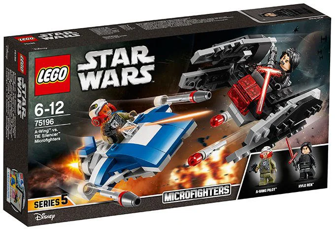 image for LEGO Star Wars - Истребитель типа A против бесшумного истребителя СИД foto