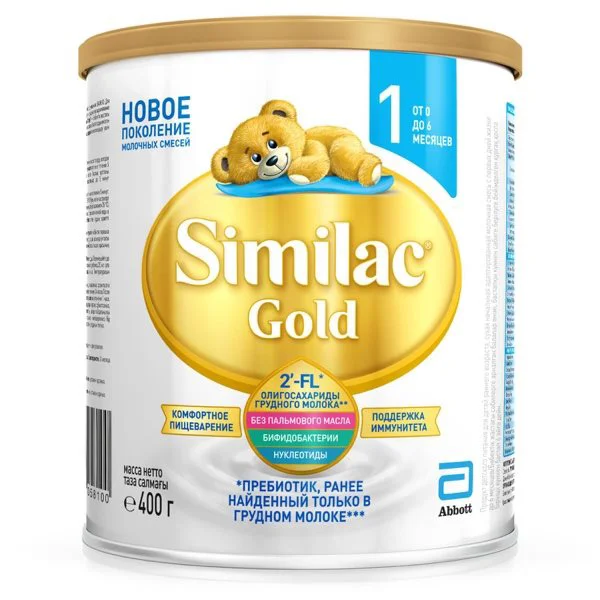 image for Детская молочная смесь Similac Gold 1 (0-6 мес.), 400 г foto