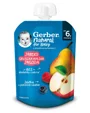 Пюре Gerber Яблоко, груша, малина и черника (6+ мес.), 80 г foto