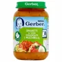 Piure Gerber Spaghetti in sos de rosii cu mozzarella (8+ luni), 190 g foto