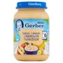Piure Gerber de mere si banane cu branzica (6+ luni), 190 g foto