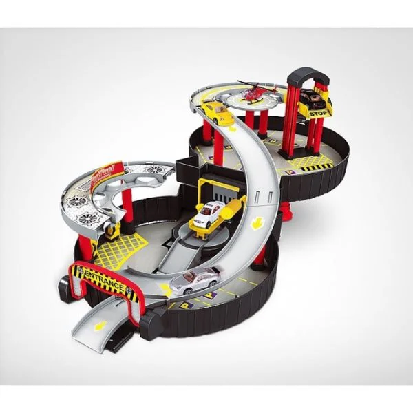 Set de joc Wenyi Wheel Track Station Small (2 masini, 1 elicopter) foto