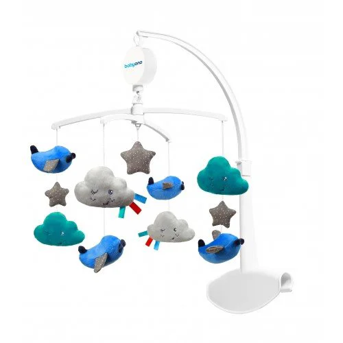 image for Карусель музыкальная на кроватку BabyOno "Planes" foto