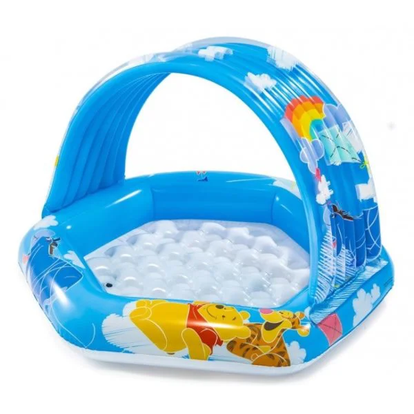 Piscina cu fund gonflabil pentru copii Intex Winnie the Pooh (1-3 ani) foto