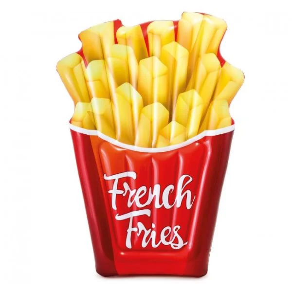 Saltea gonflabila Intex French Fries 175x132 cm foto