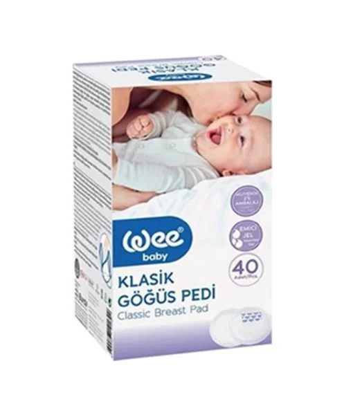 image for Absorbante clasice pentru san Wee Baby, 40 buc. foto