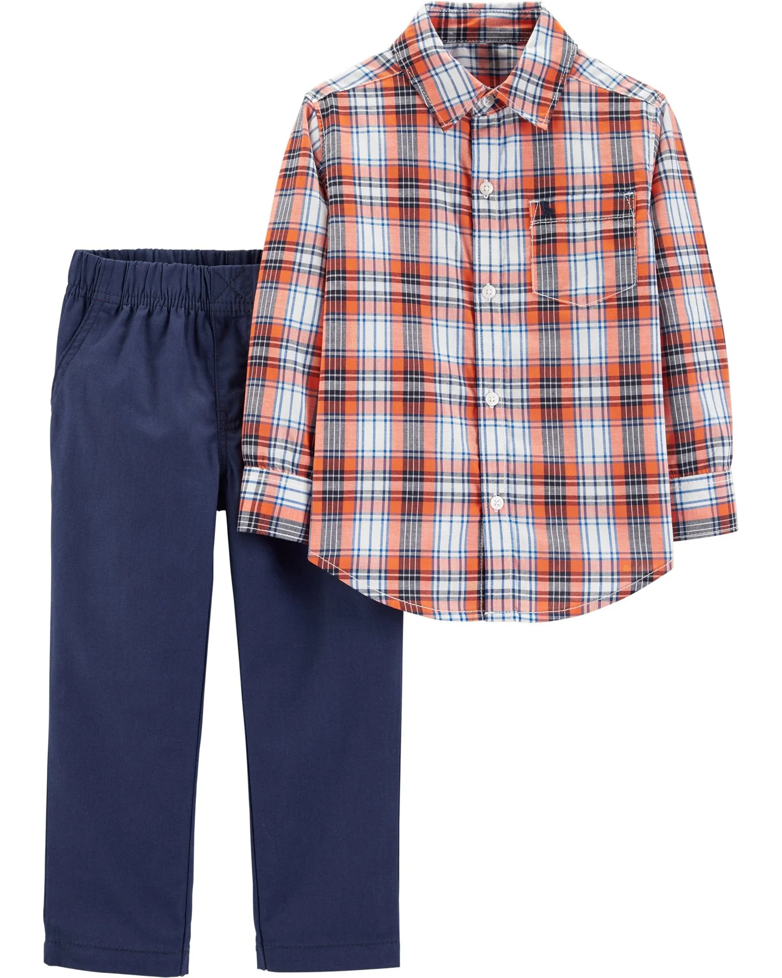 Carter's Set 2 piese Elegant - camasa si pantaloni foto
