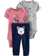 Carter's Set 3 piese Catel - 2 body si pantaloni foto