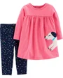 Carter's Set 2 piese Catel - rochie si colanti foto