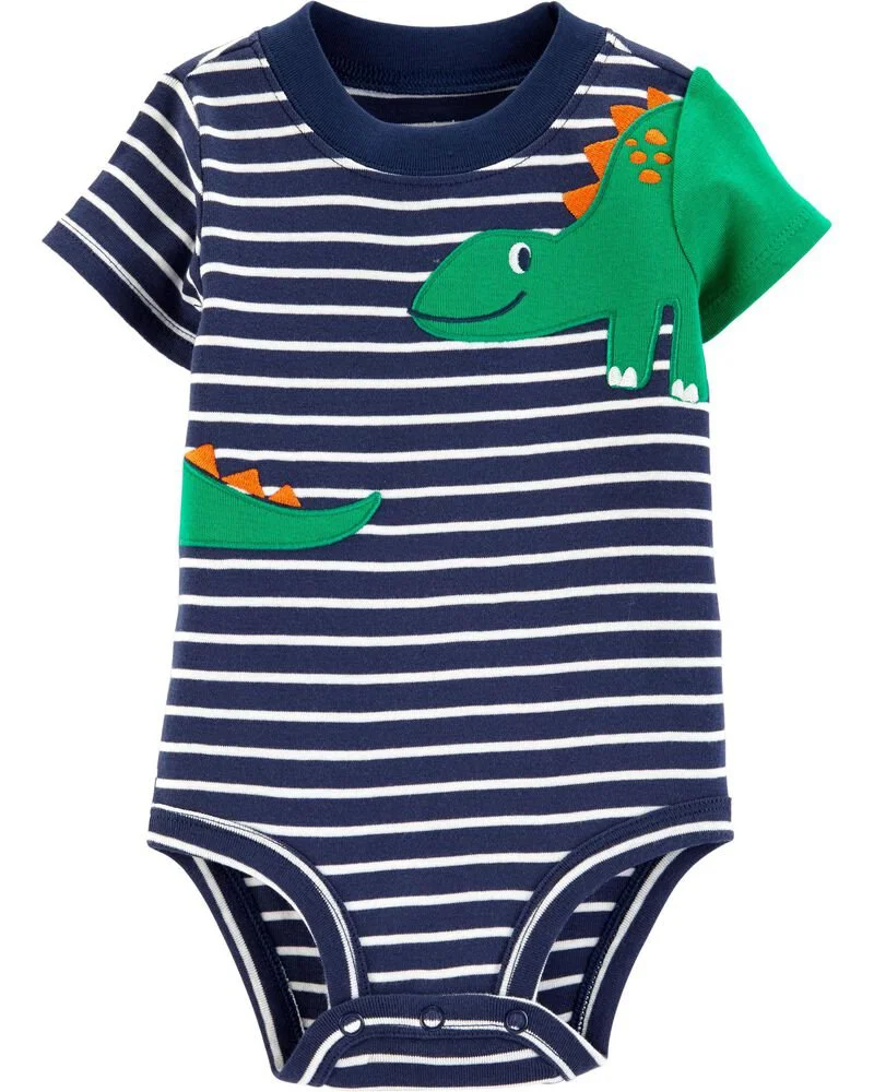Carter's Body Dinozaur cu dungi foto