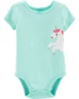 Carter's Body Unicorn cu dungi foto