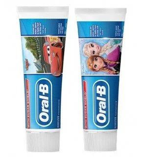 Зубная паста для детей Oral-B Kids Frozen/Cars (3+ лет), 75 мл