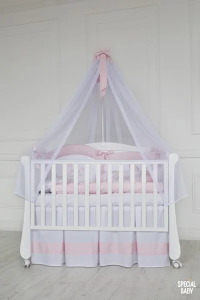 image for Балдахин розовый Specialbaby Sofia, 160x400 см foto