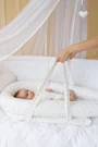 Babynest Specialbaby Alb cu gri foto