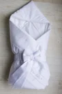 Конверт с бантиком Specialbaby белый, 90x90 см foto