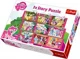 Puzzle Trefl Hasbro My little Pony, 3 in 1 (30+40+60 piese) foto