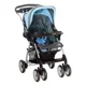 Carucior DHS Funky cu maner reversibil Albastru foto