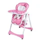 Scaun pentru alimentatie DHS Yummy Roz foto