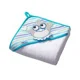 Полотенце BabyOno FROTTE с капюшоном Белое, 76x76 см foto