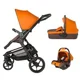 Коляска модульная Coccolle Girasole 3 в 1 Оранжевый