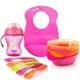 Набор для кормления Tommee Tippee Explora Girl (6+ мес.) foto