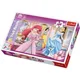 Puzzle Trefl Disney Princess Set up for a gala, 100 piese foto