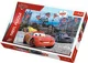 Puzzle Trefl Disney Cars 2 Race in London, 100 piese foto