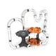Set Micro-robot Gandac HEXBUG Nano V2 Neon Hurricane foto