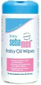 Servetele umede Sebamed Baby cu ulei, 70 buc. foto