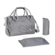 Geanta pentru parinti Badabulle Bowling Bag Grey foto