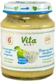 Пюре Vita Baby Яблоко с творогом (6+ мес.), 135 г