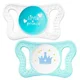 Мини-пустышки Chicco Physio Micro силиконовые (0-2 мес.), 2 шт. foto