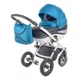Carucior 2 in 1 Tako Omega White Blue foto