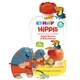 Фруктовый сюрприз HiPPiS из яблок и бананов с печеньем (4+ мес.), 100 г foto