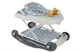 Premergator multifunctional 3 in 1 BabyGo Light Blue foto