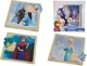 Puzzle din lemn Eichhorn "Frozen" 20x20 cm, 8 piese foto