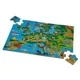 Puzzle din lemn Eichhorn "Harta Europei" 30x20 cm, 40 piese foto