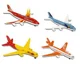 Jucarie Majorette Avion de pasageri din metal, 13 cm