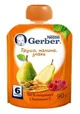 Piure Gerber de pere si zmeura cu cereale (6+ luni), 90 g foto