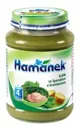 Пюре Hamanek Кролик со шпинатом и картошкой (4+ мес.), 190 г foto